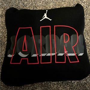 Jordan’s sweatshirt